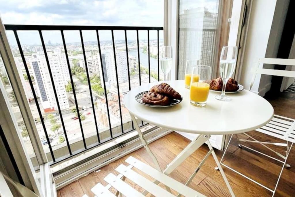 Ferienwohnung Ciel De Paris : Vue Tour Eiffel Choisy-le-Roi Exterior foto