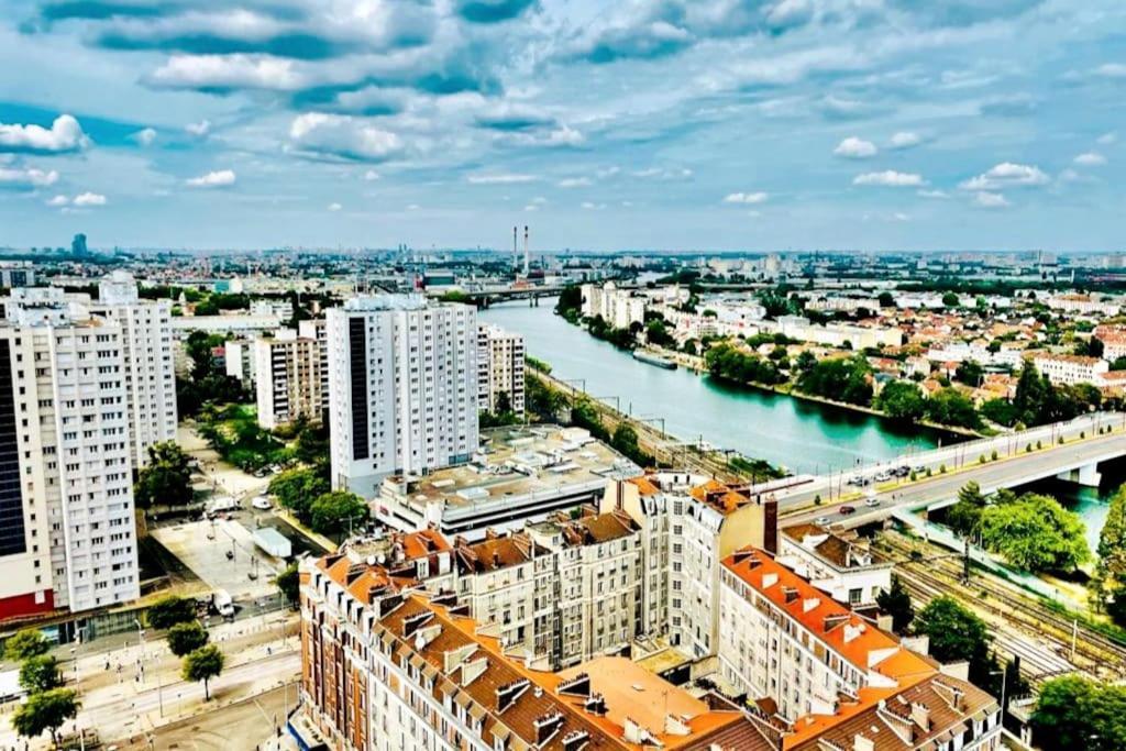 Ferienwohnung Ciel De Paris : Vue Tour Eiffel Choisy-le-Roi Exterior foto